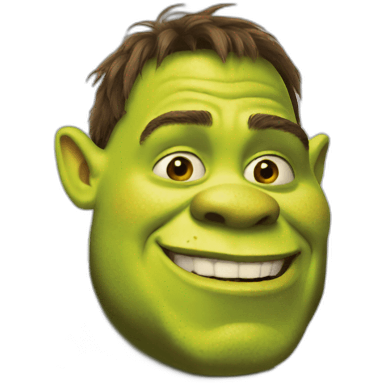 Shrek as me emoji