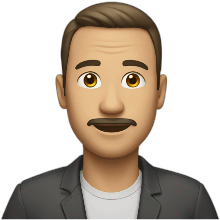 Un homme-âne emoji