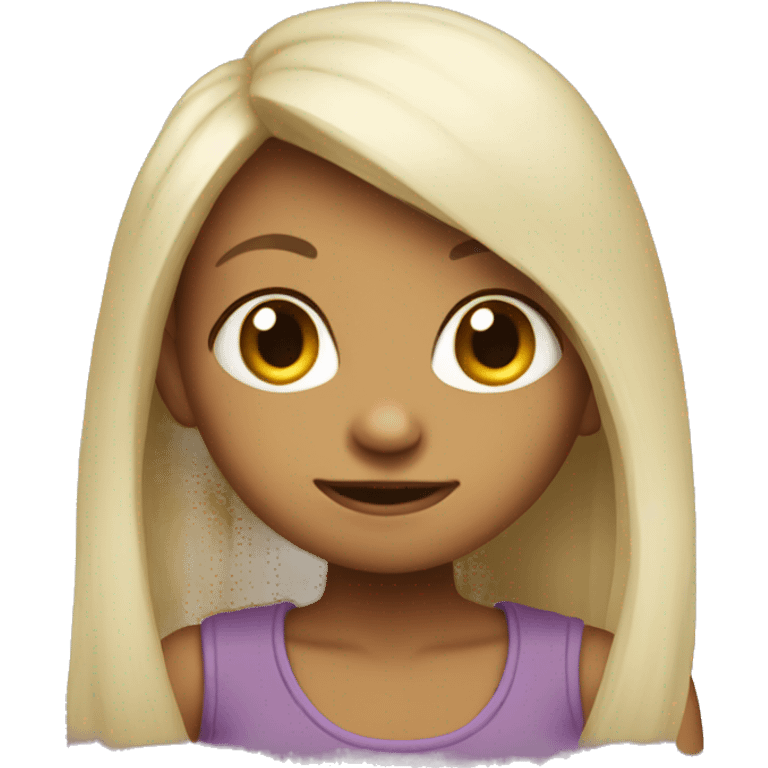 Girl troll emoji