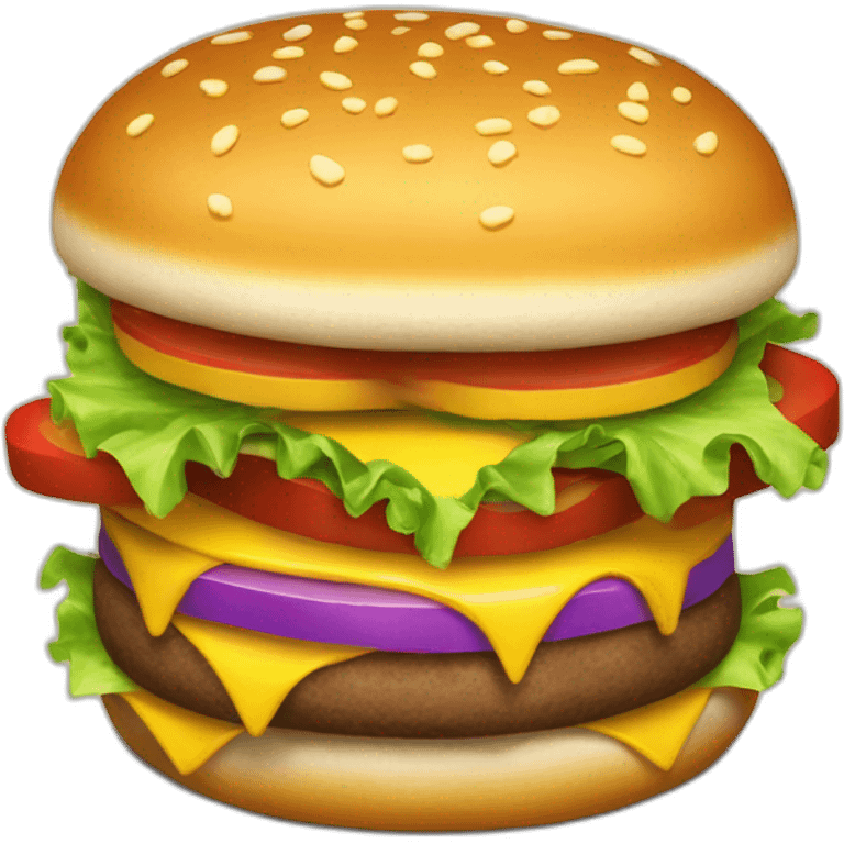 HAMBURGUESA RETRO GAMER emoji