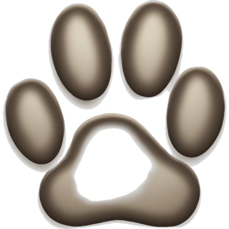 dog footprint emoji