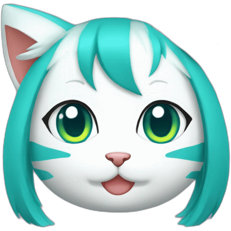 miku cat emoji