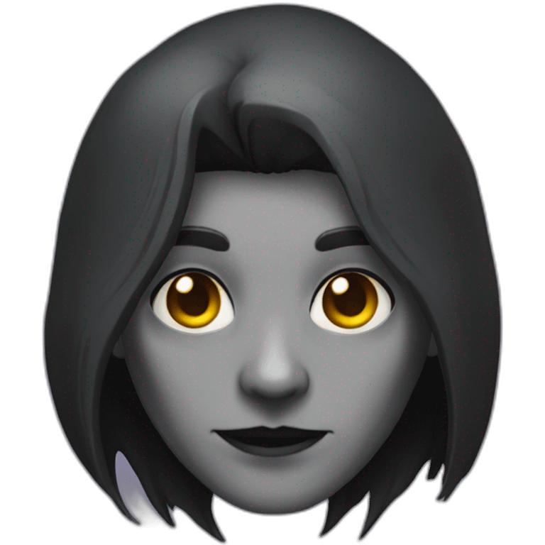 goth warlock grey skin  emoji