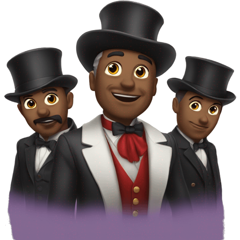 the magician and his entourage emoji