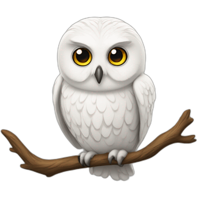 Harry Potter white owl emoji