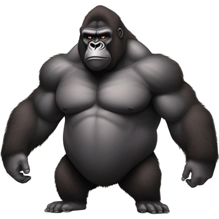 Legless gorilla  emoji