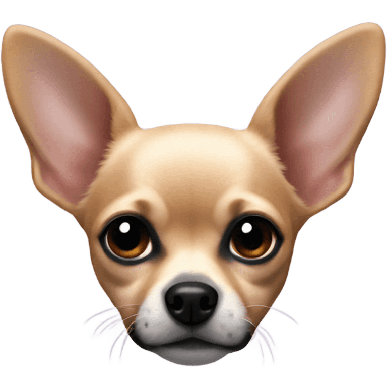 chihuahua ear with black spots emoji