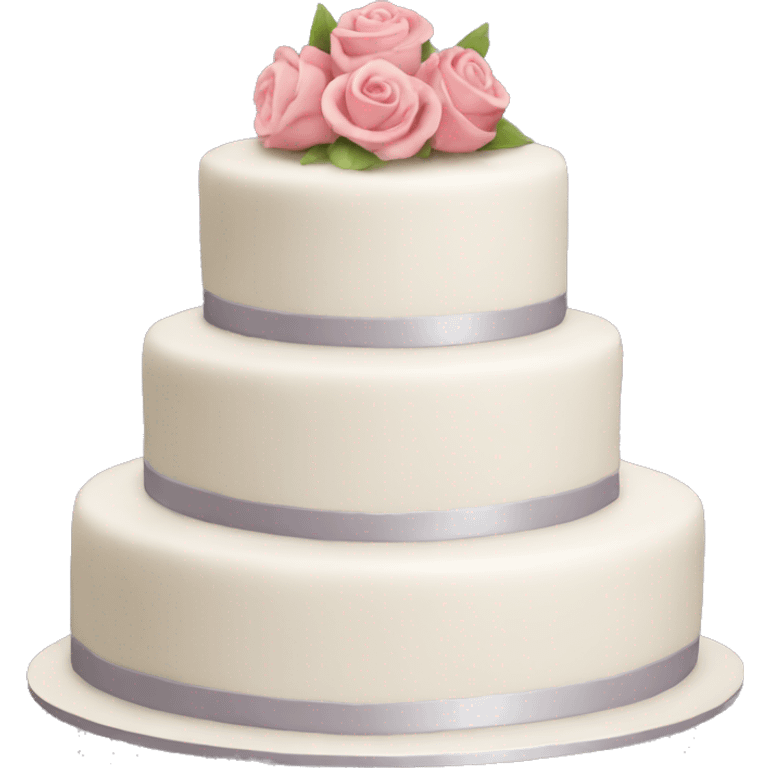 Wedding cake emoji