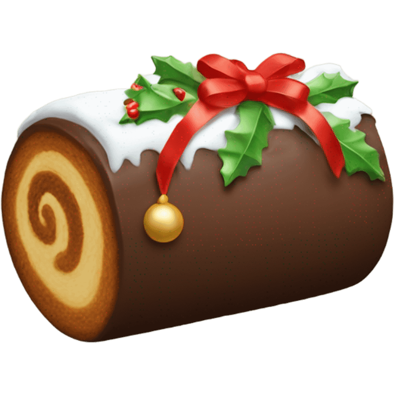 Buche de Noel  emoji