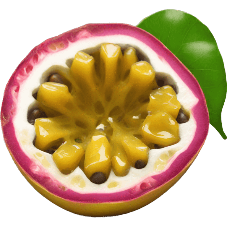 Passion fruit emoji