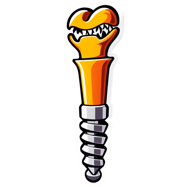 Tongue corkscrew emoji