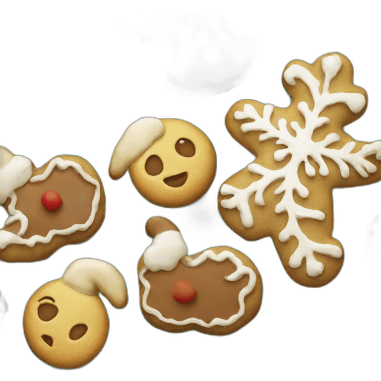 christmas cookies emoji