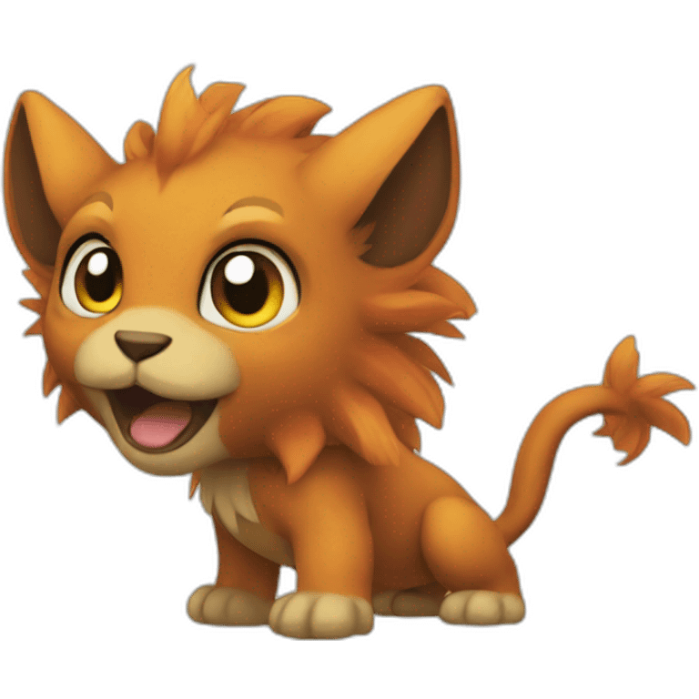 litleo the pokemon emoji