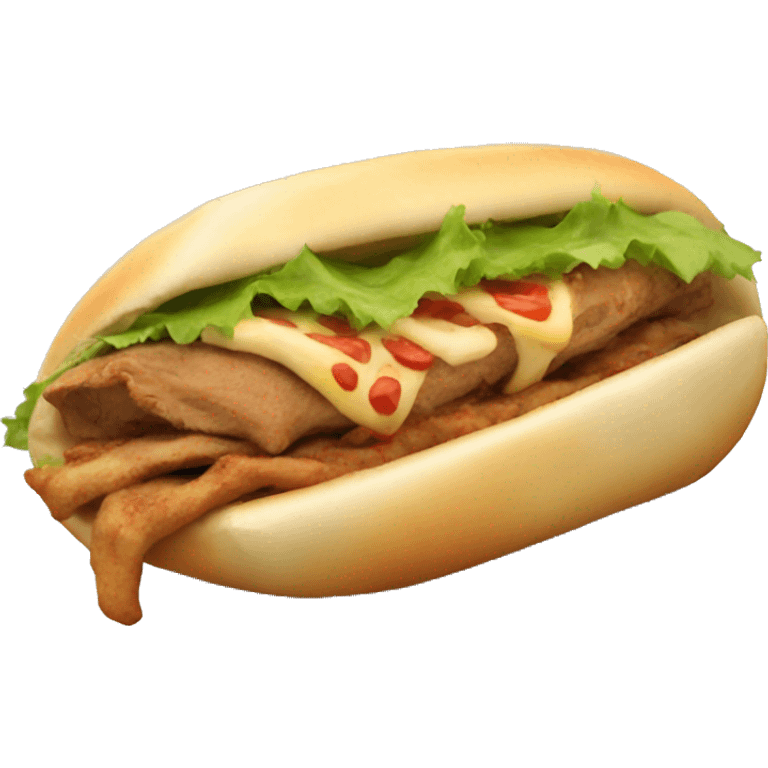 tavuk döner  emoji