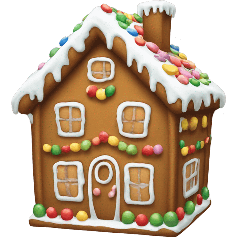 gingerbread house  emoji