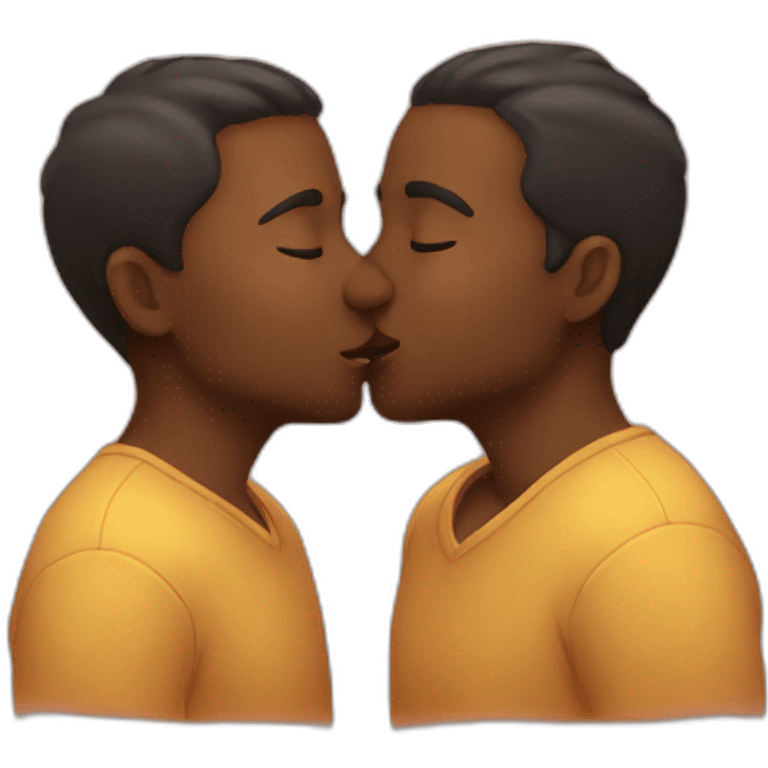 Kissing emoji