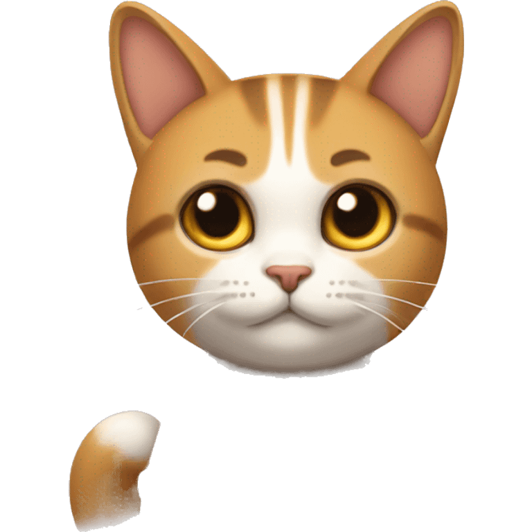 Gato y miel emoji