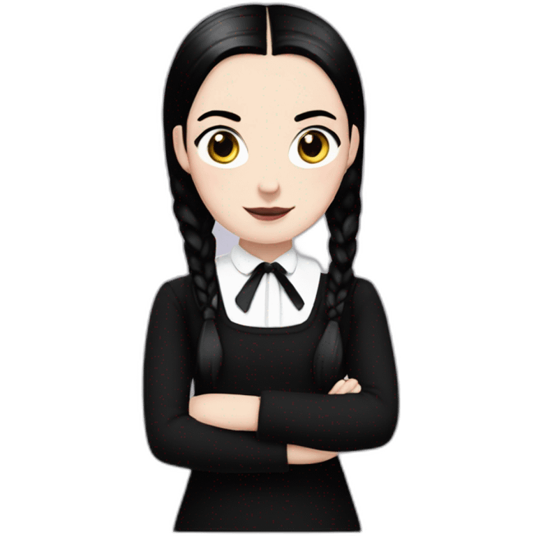 Wednesday addams  emoji