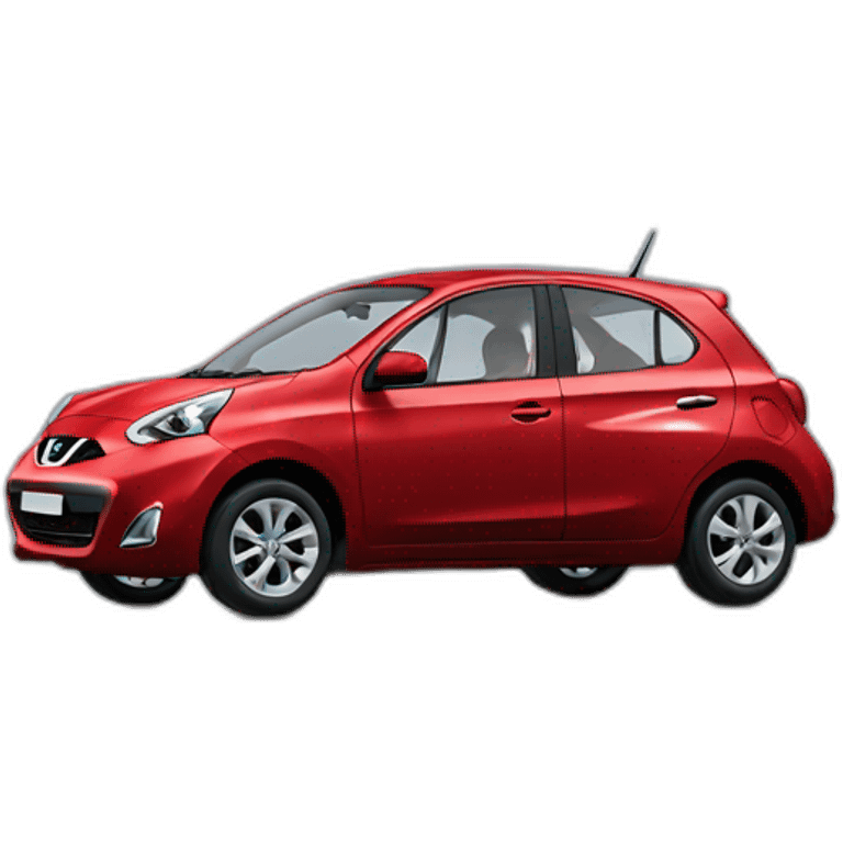 nissan micra rouge emoji