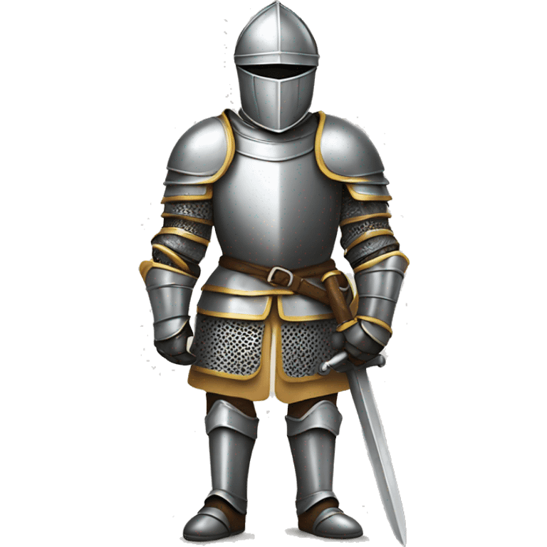 Knight in shiny armor  emoji