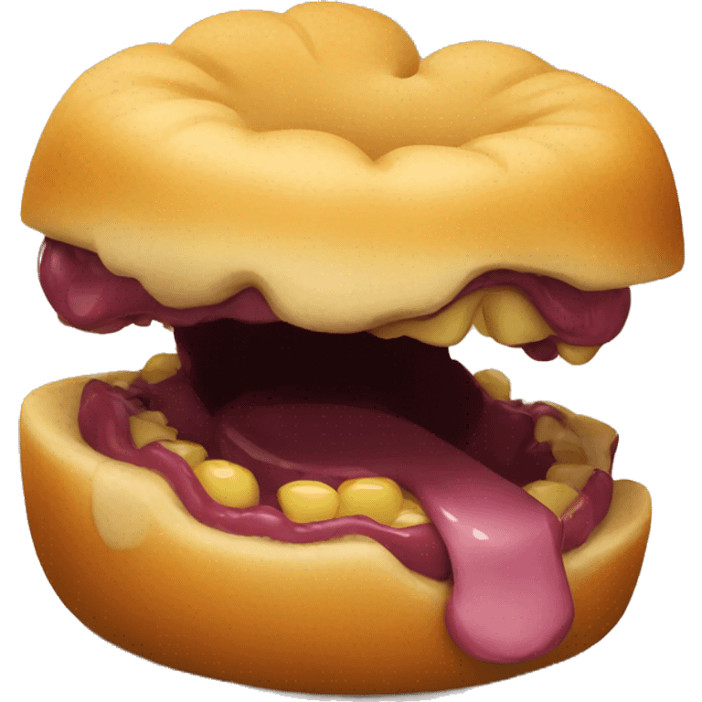 big bite emoji