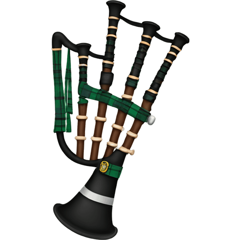 HM Great Highland Bagpipes instrument emoji