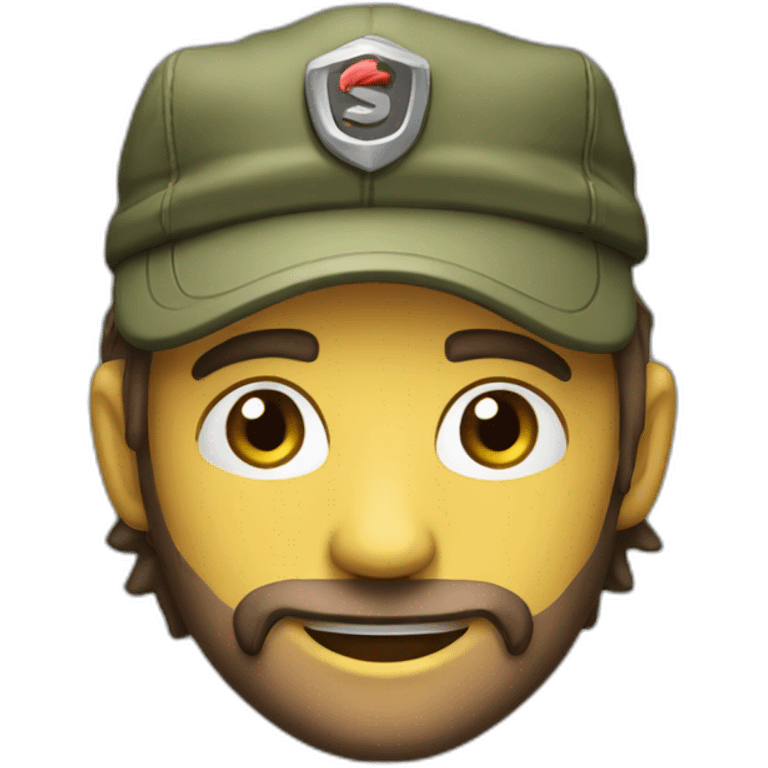 Frelon avec une casquette emoji