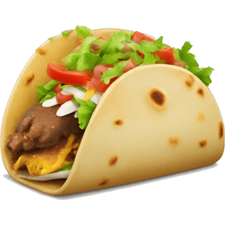 Asian taco emoji