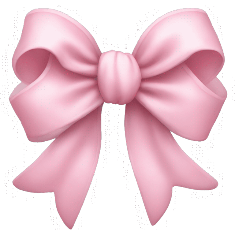 baby pink bow emoji