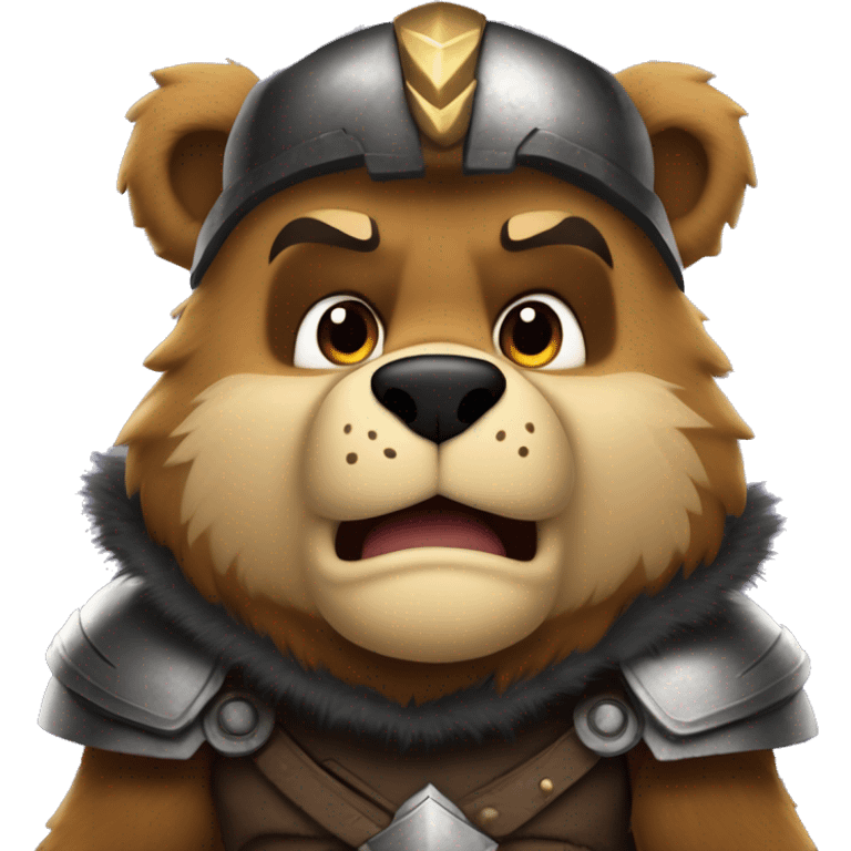 Bruno Bearfang: The Enraged Protector

Baby Bear Disney Villain: The Enraged Protector A territorial-fierce, loyal villain with a powerful roar, The Enraged Protector guards his domain, dressed in armor of bear fur and claws emoji