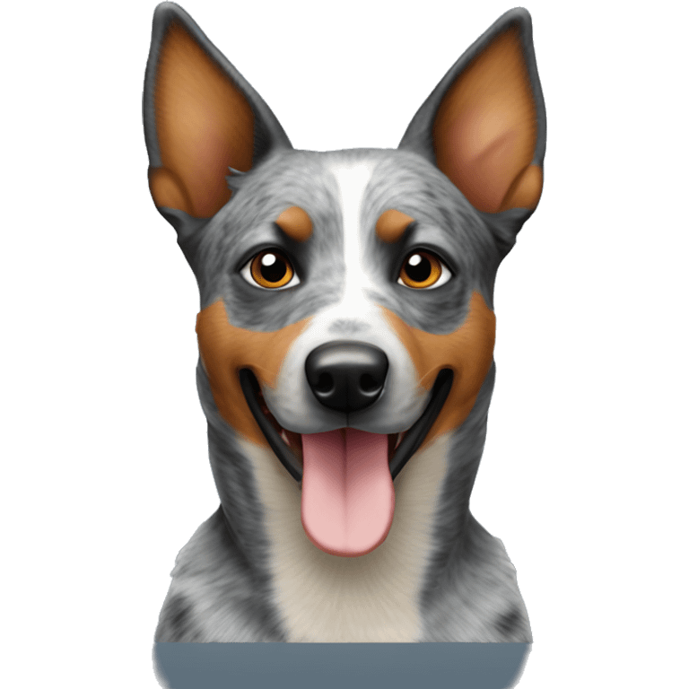 Australian cattle dog emoji