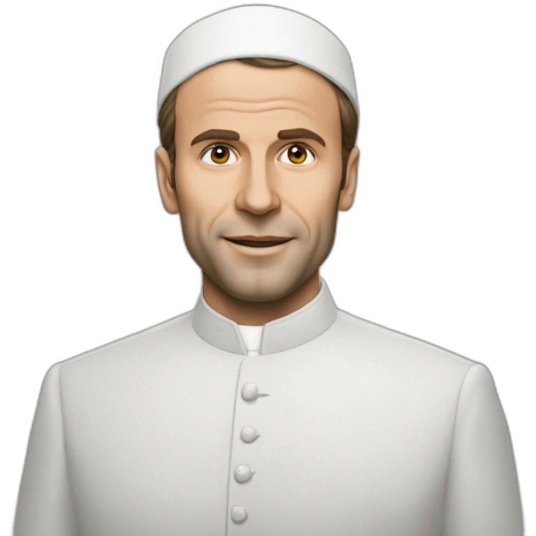 macron converti à l'islam emoji