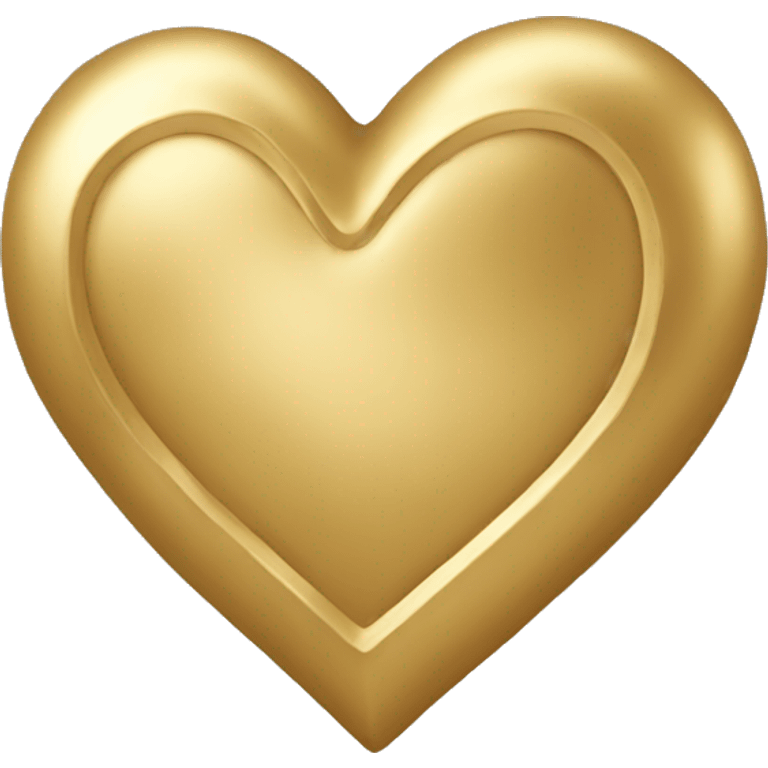 gold heart emoji