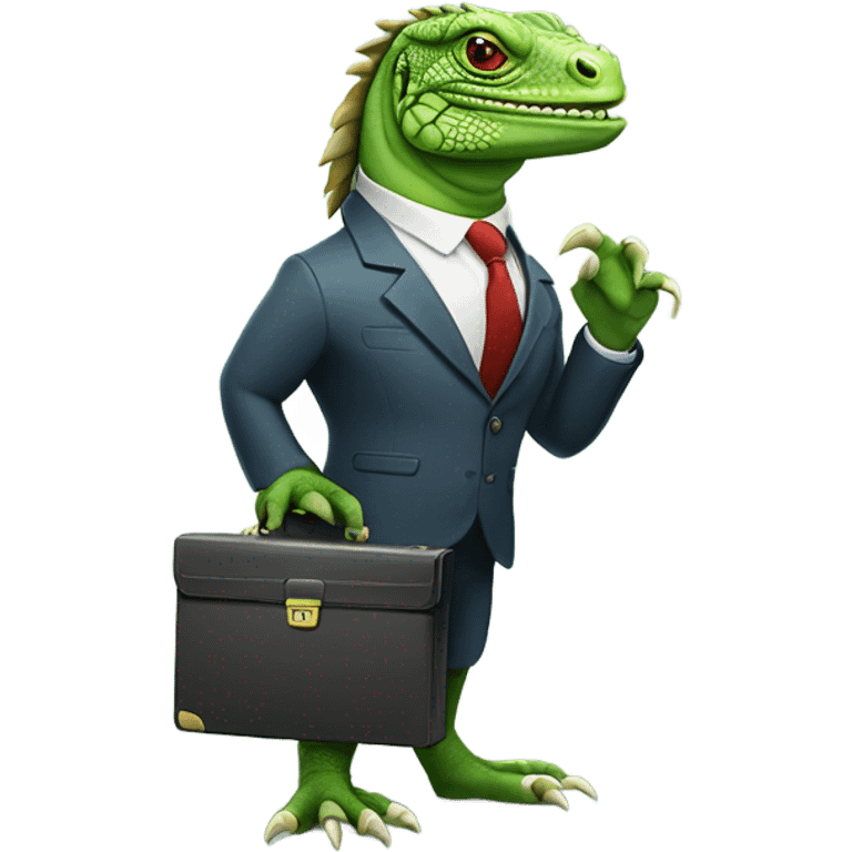 capitalist-iguana emoji