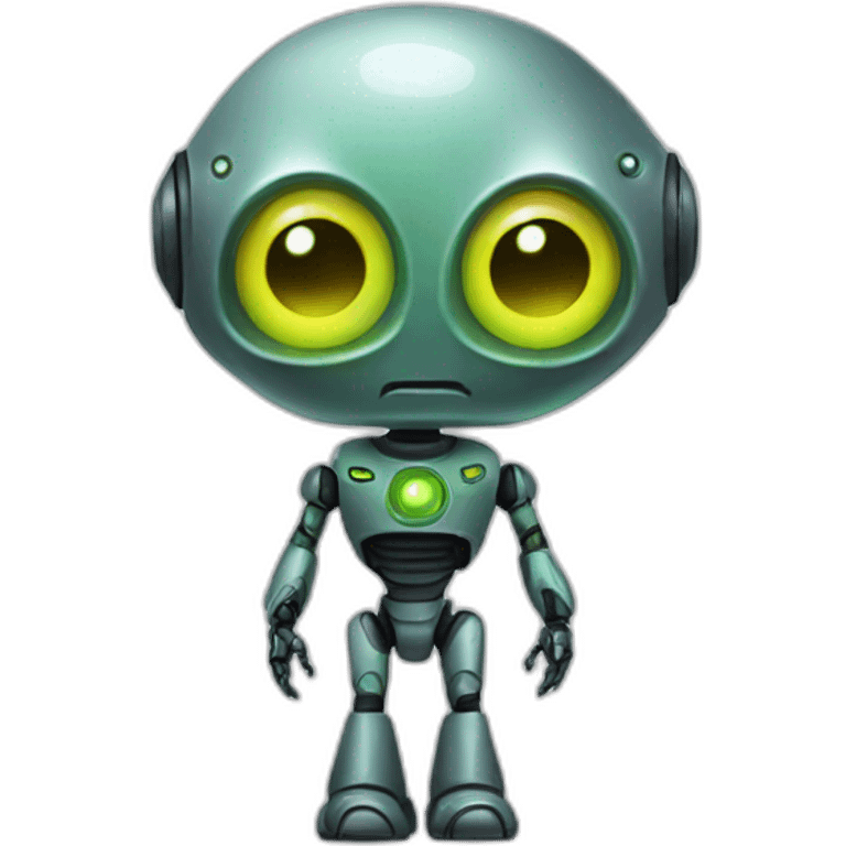 Alien robot emoji