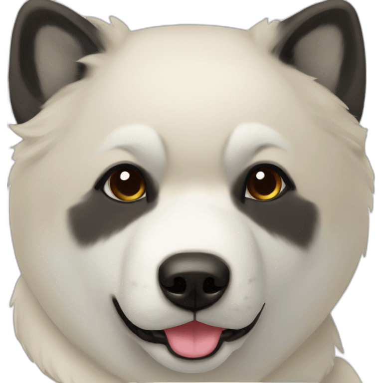 Black american akitA emoji