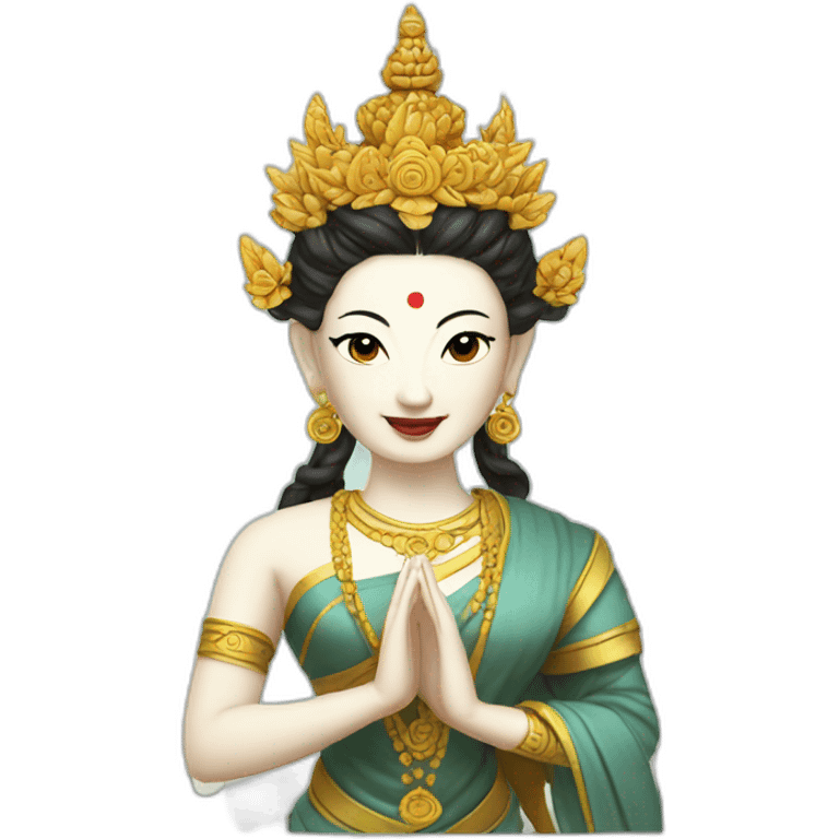 White Tara emoji