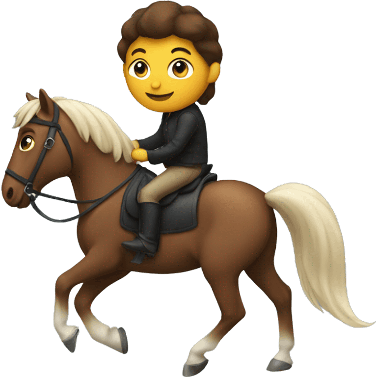 Me on a horse emoji