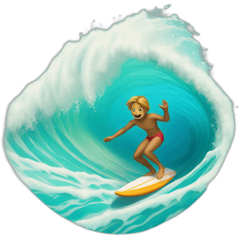 Surf emoji