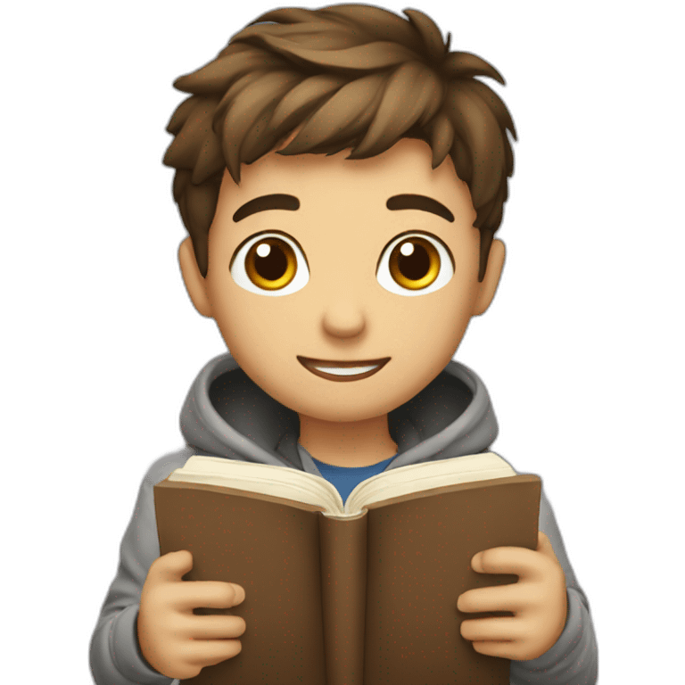 boy-with-book emoji