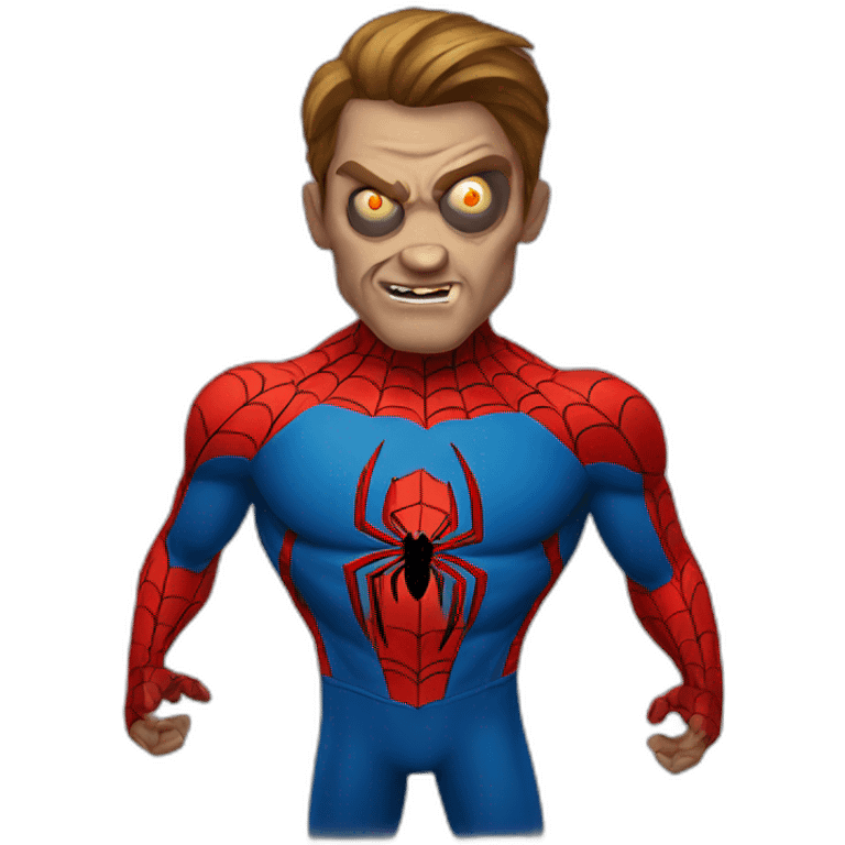 Zombie-Spider-Man emoji