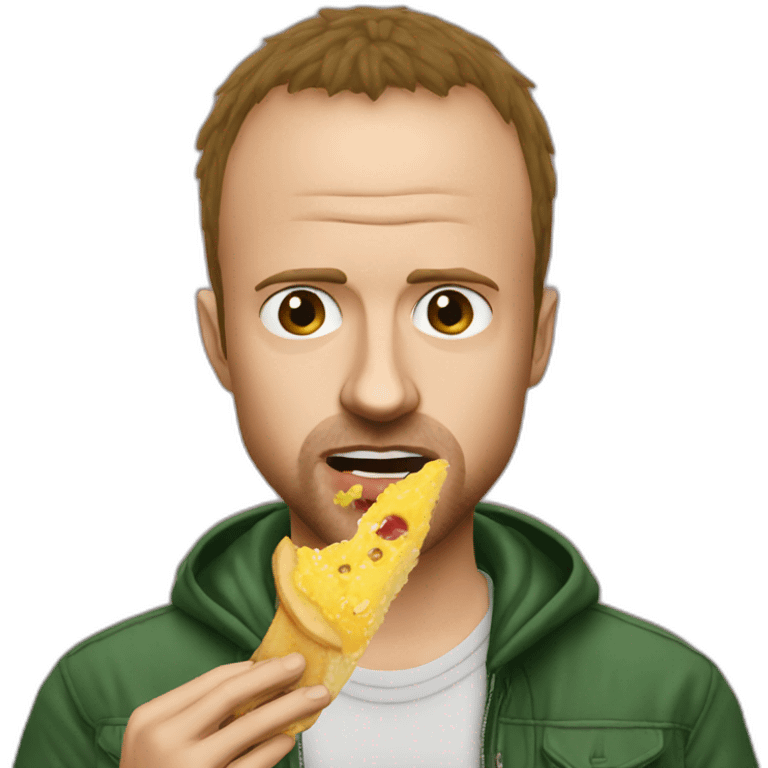 Jesse pinkman eating emoji