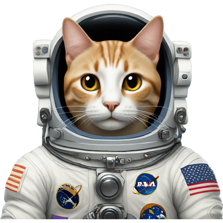 Cat astronaut  emoji