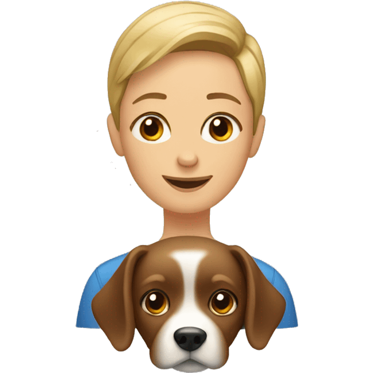 dog owner emoji