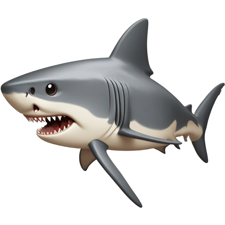 Cross section of a shark  emoji