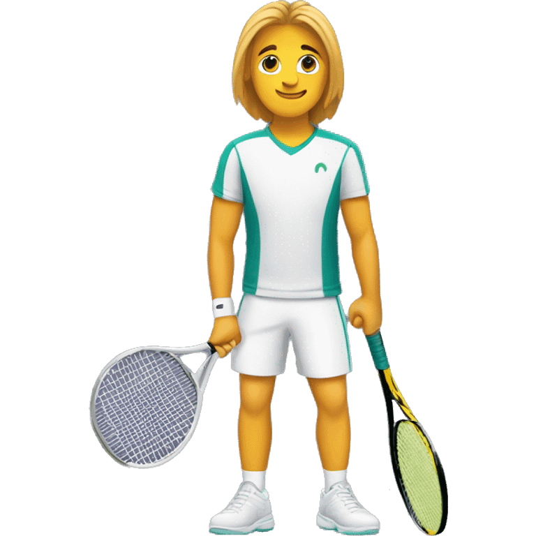 tennis spielendes faultier  emoji