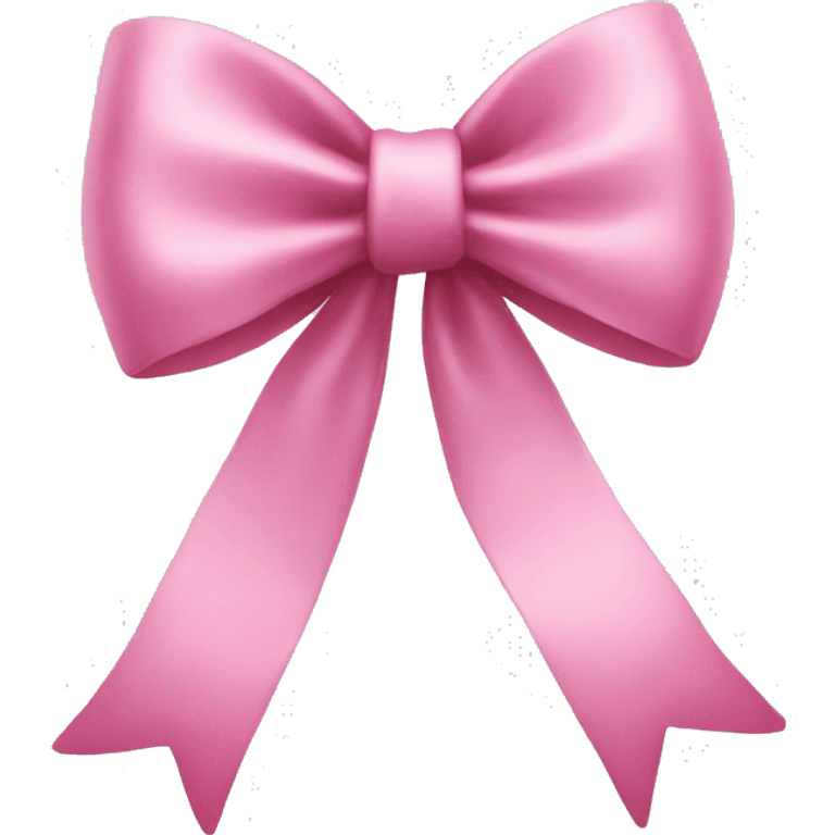 Asthetic Pink bow  emoji