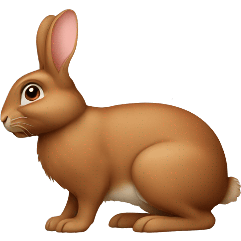 brown rabbit emoji