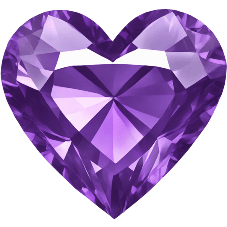 56 karat Purple Heart shaped diamond  emoji