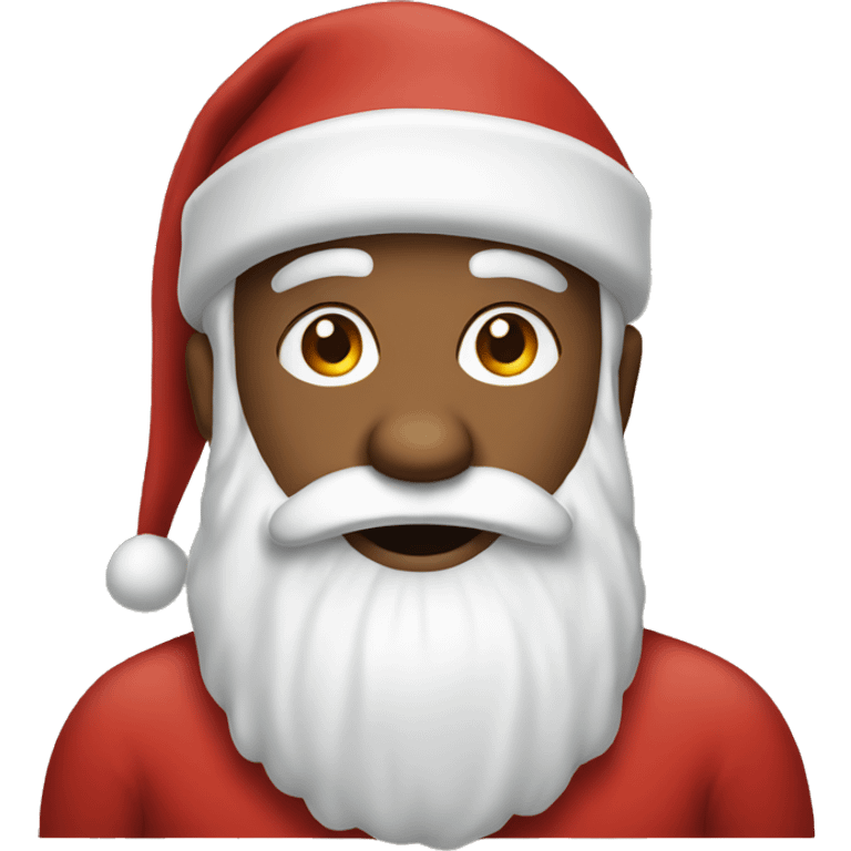 Christmas Santa emoji